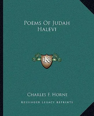 Wiersze Judy Halewiego - Poems of Judah Halevi