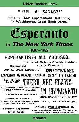 Esperanto w New York Times (1887 - 1922) - Esperanto in the New York Times (1887 - 1922)