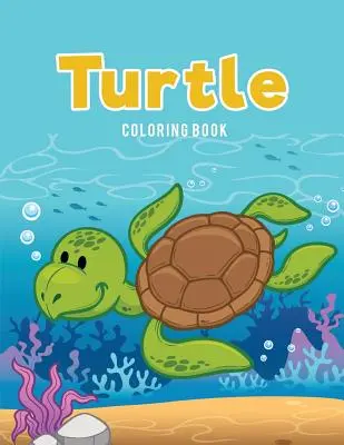 Kolorowanka z żółwiem - Turtle Coloring Book