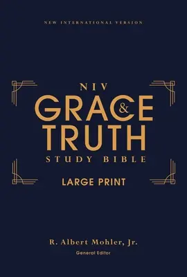 Niv, Biblia do studiowania łaski i prawdy, duży druk, twarda oprawa, czerwona litera, wygodny druk - Niv, the Grace and Truth Study Bible, Large Print, Hardcover, Red Letter, Comfort Print