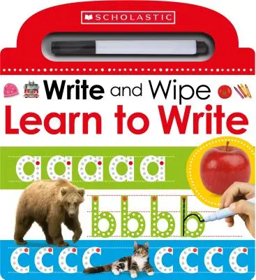 Naucz się pisać: Scholastic Early Learners (Write and Wipe) - Learn to Write: Scholastic Early Learners (Write and Wipe)