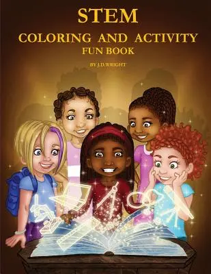 Kolorowanka i książeczka z ćwiczeniami STEM - Stem Coloring and Activity Fun Book