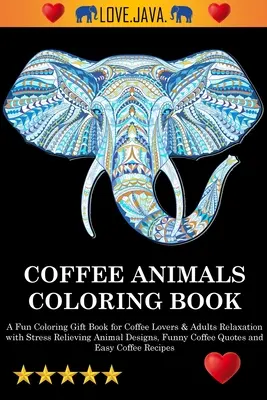 Kolorowanka z kawowymi zwierzętami - Coffee Animals Coloring Book