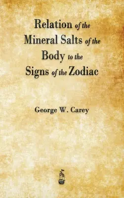 Związek soli mineralnych ciała ze znakami zodiaku - Relation of the Mineral Salts of the Body to the Signs of the Zodiac