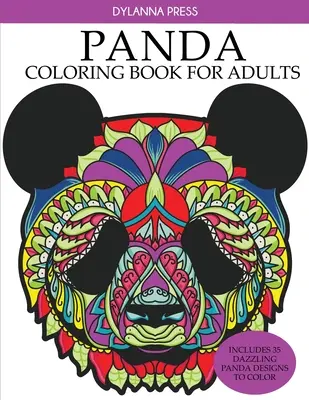 Kolorowanka Panda dla dorosłych - Panda Coloring Book for Adults