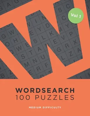 Wordsearch 100 Puzzles: Książka do wyszukiwania słów dla dorosłych - 100 zagadek - Wordsearch 100 Puzzles: Word Search Book For Adults - 100 Puzzles