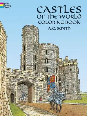 Kolorowanka zamki świata - Castles of the World Coloring Book