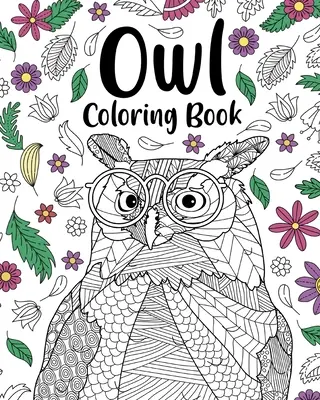 Kolorowanka z sową - Owl Coloring Book