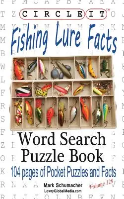 Okrąg, fakty dotyczące przynęt wędkarskich, wyszukiwanie słów, książka z łamigłówkami - Circle It, Fishing Lure Facts, Word Search, Puzzle Book