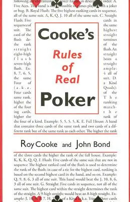 Zasady prawdziwego pokera Cooke'a - Cooke's Rules of Real Poker