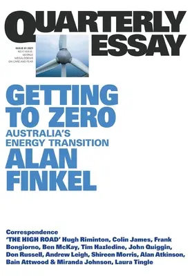 Getting to Zero: australijska transformacja energetyczna: QE81 - Getting to Zero: Australia's Energy Transition: QE81