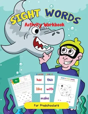 Site Words Zeszyt ćwiczeń dla klas K-1 dla sukcesu w czytaniu! - Site Words Activity Workbook For K-1st Grade For Reading Success!