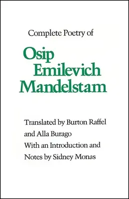 Kompletna poezja Osipa Emilewicza Mandelsztama - Complete Poetry of Osip Emilevich Mandelstam