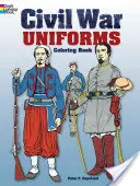 Kolorowanka mundury wojny secesyjnej - Civil War Uniforms Coloring Book