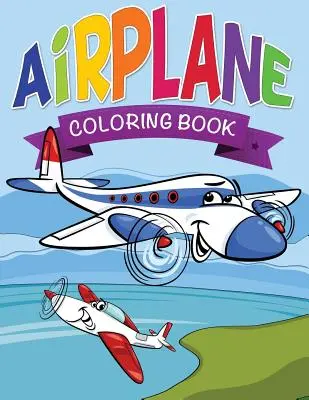 Samolotowa kolorowanka dla dzieci - Airplane Coloring Book for Kids