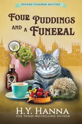 Cztery puddingi i pogrzeb (DUŻY DRUK): The Oxford Tearoom Mysteries - Księga 6 - Four Puddings and a Funeral (LARGE PRINT): The Oxford Tearoom Mysteries - Book 6