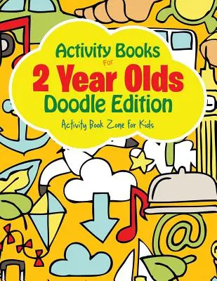 Książeczki z ćwiczeniami dla 2-latków Doodle Edition - Activity Books For 2 Year Olds Doodle Edition