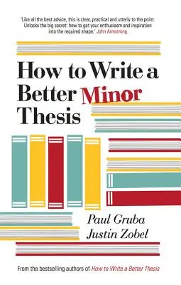 Jak napisać lepszą pracę magisterską - How to Write a Better Minor Thesis