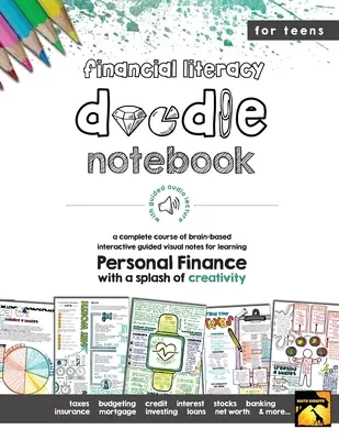 Personal Finance Doodle Notes: Interaktywne notatki z przewodnikiem oparte na mózgu - Personal Finance Doodle Notes: Brain Based Interactive Guided Notes