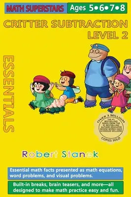 Math Superstars Subtraction Level 2, Library Hardcover Edition: Niezbędne fakty matematyczne dla dzieci w wieku 5-8 lat - Math Superstars Subtraction Level 2, Library Hardcover Edition: Essential Math Facts for Ages 5 - 8