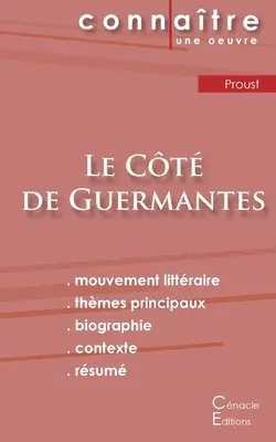 Le Ct de Guermantes Marcela Prousta (pełna analiza literacka i streszczenie) - Fiche de lecture Le Ct de Guermantes de Marcel Proust (Analyse littraire de rfrence et rsum complet)