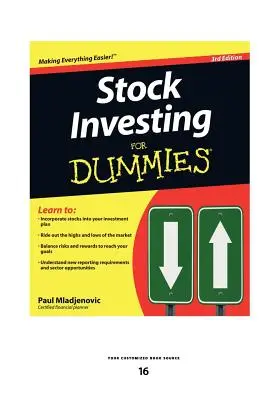 Inwestowanie w akcje dla opornych (duży druk 16 pkt) - Stock Investing for Dummies (Large Print 16pt)