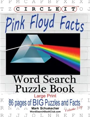 Okrąg, fakty dotyczące Pink Floyd, wyszukiwanie słów, książka z łamigłówkami - Circle It, Pink Floyd Facts, Word Search, Puzzle Book