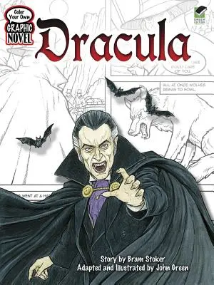 Pokoloruj własną powieść graficzną: Dracula - Color Your Own Graphic Novel: Dracula