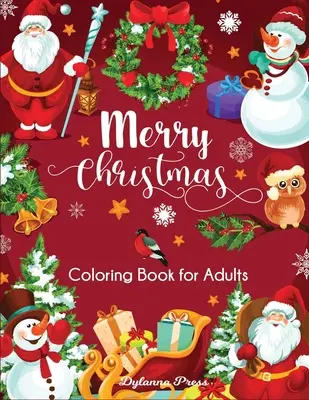 Wesołych Świąt kolorowanka dla dorosłych: Piękne świąteczne wzory - Merry Christmas Coloring Book for Adults: Beautiful Holiday Designs