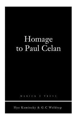 Hołd dla Paula Celana - Homage to Paul Celan