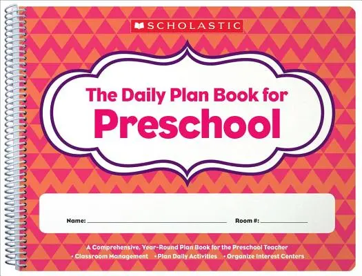 Książka z planem dnia dla przedszkola (wydanie 2) - The the Daily Plan Book for Preschool (2nd Edition)