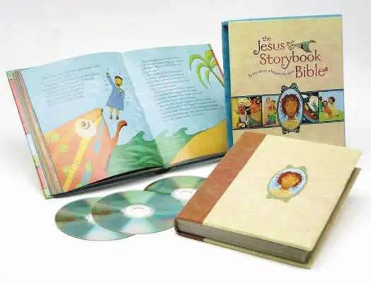 The Jesus Storybook Bible Deluxe Edition: Z płytami CD [Z książką do czytania] - The Jesus Storybook Bible Deluxe Edition: With CDs [With Read Along]