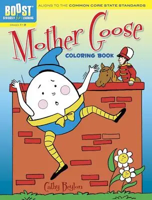 Kolorowanka o Matce Gęsi - Mother Goose Coloring Book