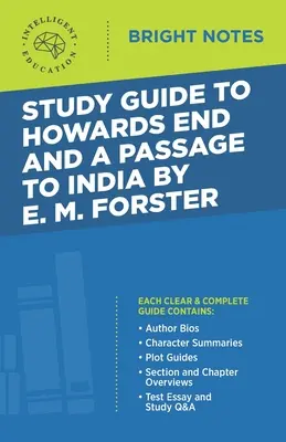 Przewodnik do Howards End i A Passage to India autorstwa E.M. Forstera - Study Guide to Howards End and A Passage to India by E.M. Forster