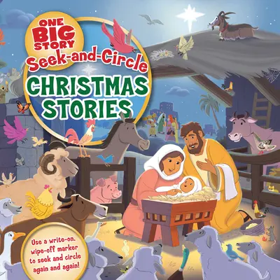 Opowieści bożonarodzeniowe w kółko i krzyżyk - Seek-And-Circle Christmas Stories