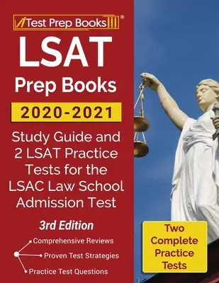 Książki przygotowujące do egzaminu LSAT 2020-2021: Study Guide and 2 LSAT Practice Tests for the LSAC Law School Admission Test [3rd Edition] - LSAT Prep Books 2020-2021: Study Guide and 2 LSAT Practice Tests for the LSAC Law School Admission Test [3rd Edition]