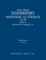 Serenada na smyczki, op.48: Partytura - Serenade for Strings, Op.48: Study score