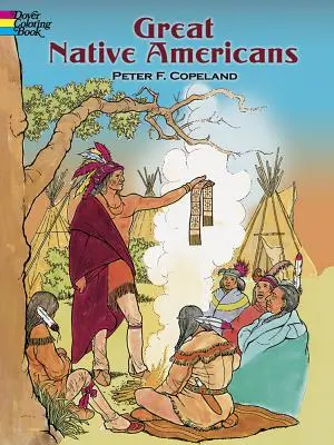 Kolorowanka Wielcy rdzenni Amerykanie - Great Native Americans Coloring Book