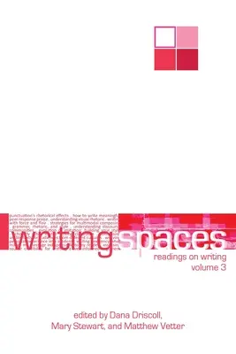 Writing Spaces: Odczyty o pisaniu, tom 3 - Writing Spaces: Readings on Writing Volume 3