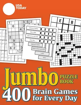 USA Today Jumbo Puzzle Book, 8: 400 gier umysłowych na każdy dzień - USA Today Jumbo Puzzle Book, 8: 400 Brain Games for Every Day