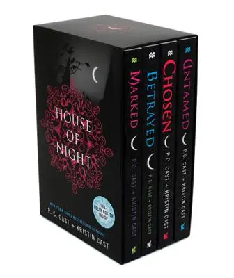 Zestaw House of Night: Naznaczeni, Zdradzeni, Wybrani, Nieposkromieni [z plakatem] - House of Night Set: Marked, Betrayed, Chosen, Untamed [With Poster]