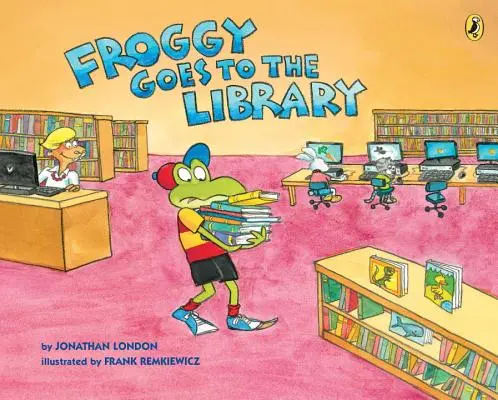 Żabek idzie do biblioteki - Froggy Goes to the Library