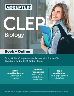 CLEP Biology Study Guide: Kompleksowy przegląd z praktycznymi pytaniami testowymi do egzaminu CLEP z biologii - CLEP Biology Study Guide: Comprehensive Review with Practice Test Questions for the CLEP Biology Exam