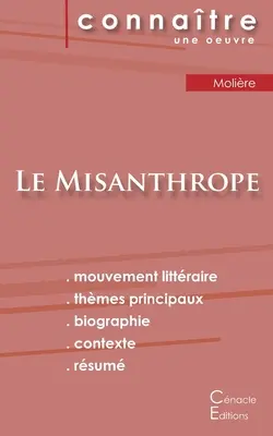 Le Misanthrope de Molire (pełna analiza literacka i streszczenie) - Fiche de lecture Le Misanthrope de Molire (Analyse littraire de rfrence et rsum complet)