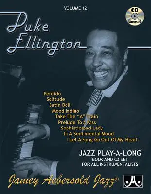 Jamey Aebersold Jazz - Duke Ellington, Vol 12: Książka i audio online - Jamey Aebersold Jazz -- Duke Ellington, Vol 12: Book & Online Audio