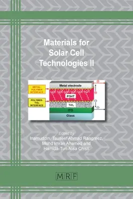 Materiały dla technologii ogniw słonecznych II - Materials for Solar Cell Technologies II