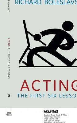 Aktorstwo: Sześć pierwszych lekcji - Acting: The First Six Lessons