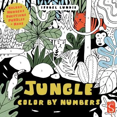 Kolorowanie dżungli według liczb - Jungle Color by Numbers