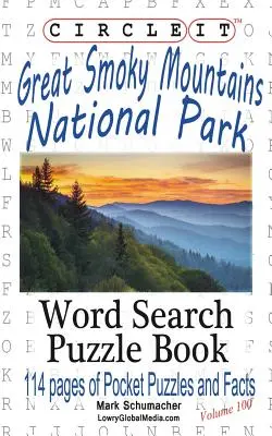 Kółko i krzyżyk, fakty o parku narodowym Great Smoky Mountains, rozmiar kieszonkowy, wyszukiwanie słów, książka z łamigłówkami - Circle It, Great Smoky Mountains National Park Facts, Pocket Size, Word Search, Puzzle Book