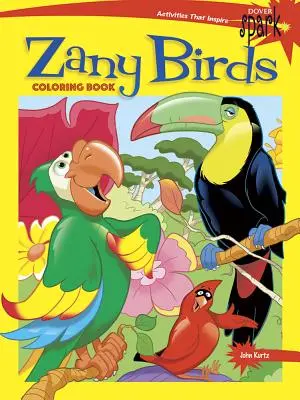 Kolorowanka Spark Zany Birds - Spark Zany Birds Coloring Book